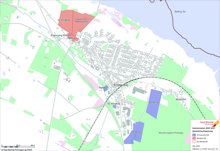 Billede der viser udvikling Engesvang