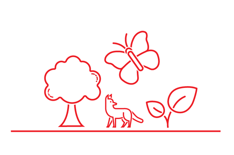 Ikon Natur - illustration